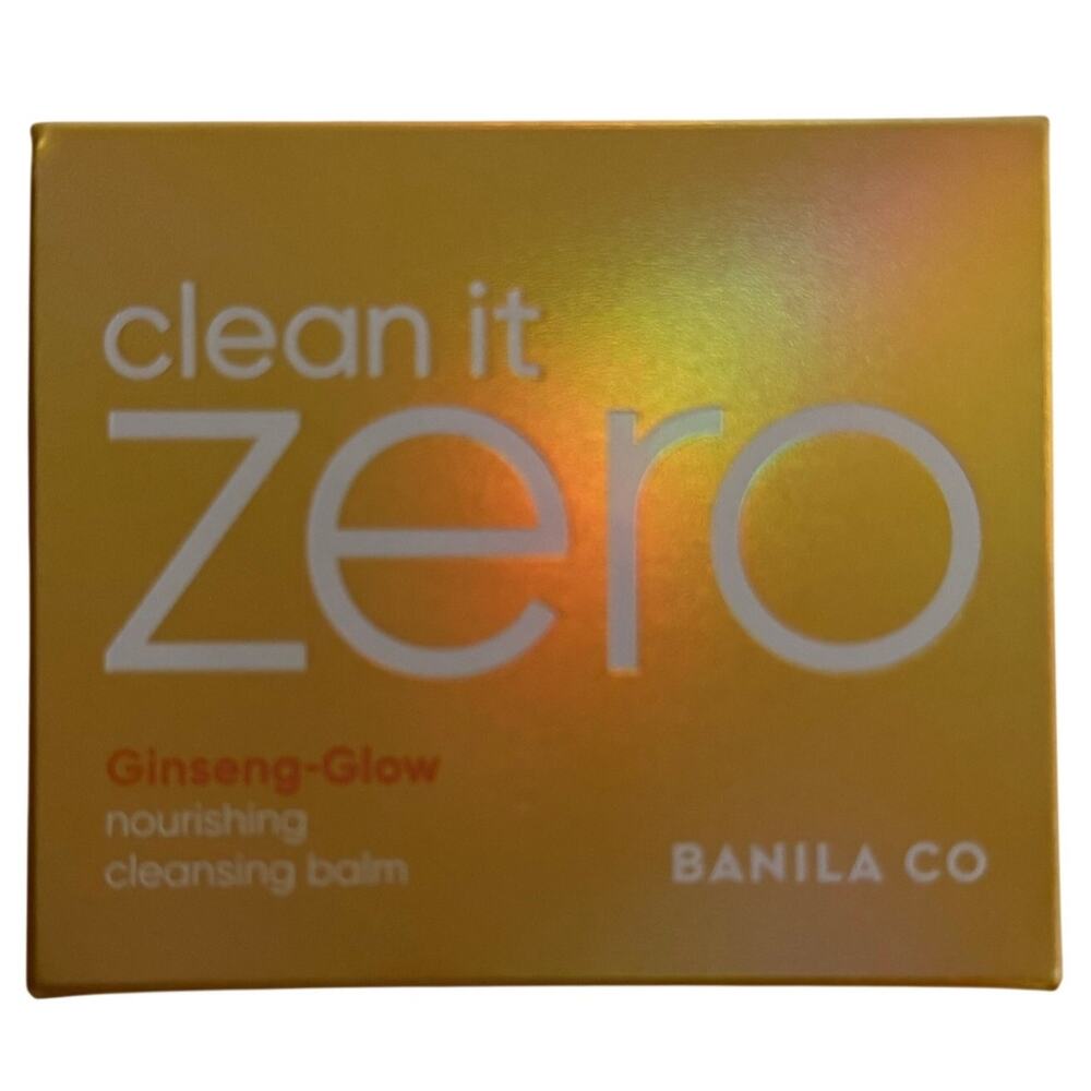 Banila Co Clean It Zero Ginseng-Glow Nourishing Cleansing Balm NEW